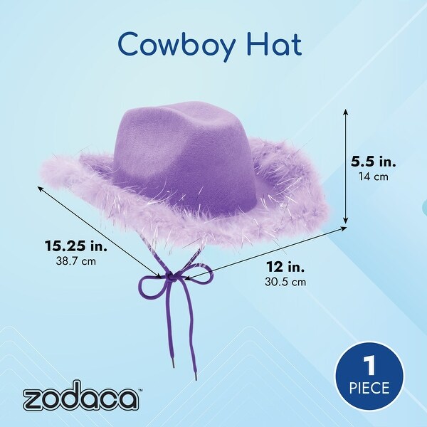 Purple cowboy hat new arrivals