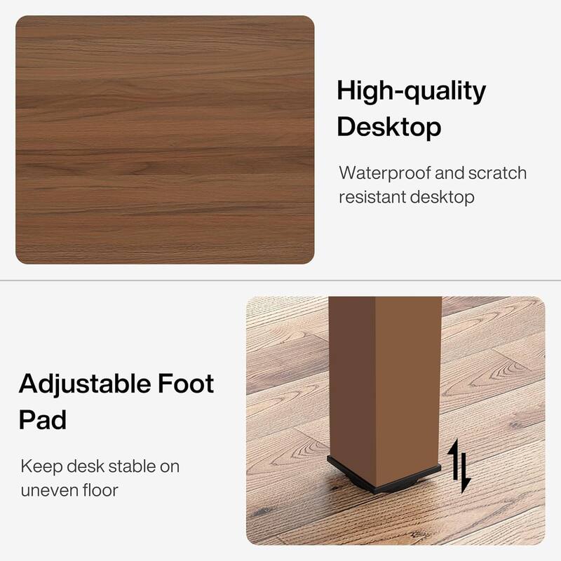 78.7" Extra Long Computer Desk/Table, Work Desk, Double Workstation Desk for Home Office