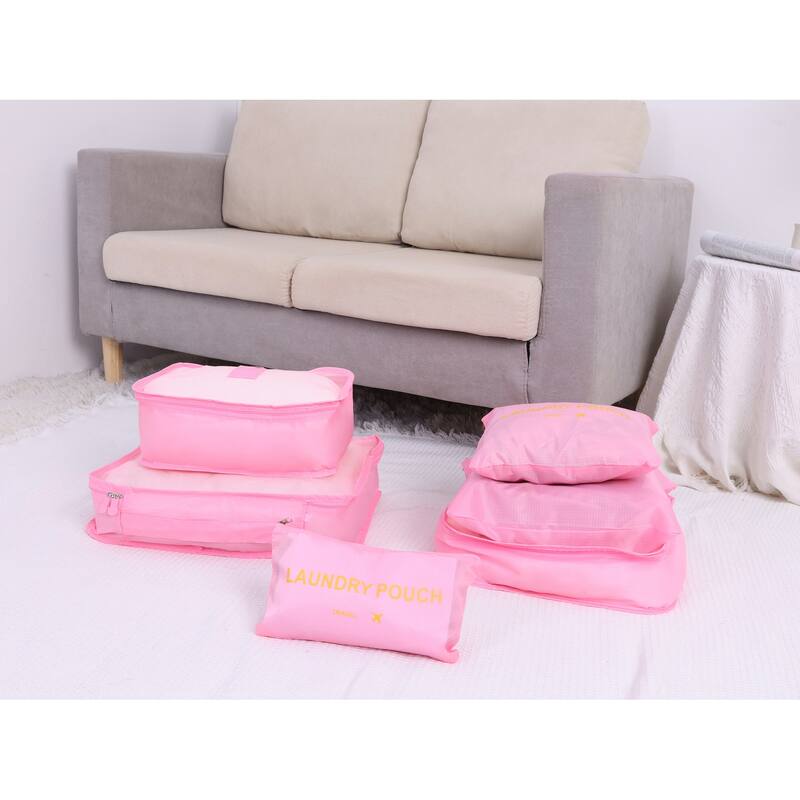 6 Set Travel Bag for Storage, Lightweight Vacation Travel Essentials, Travel Accessories for Travel Toiletry Bag Set 6 Set