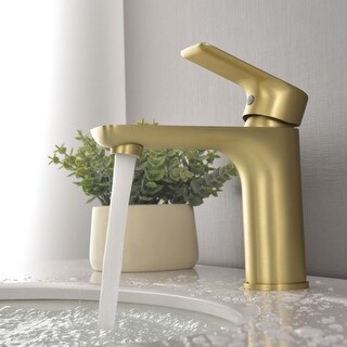 Single Hole Bathroom Sink Faucet Single Handle Bathroom Faucets Vanity ...