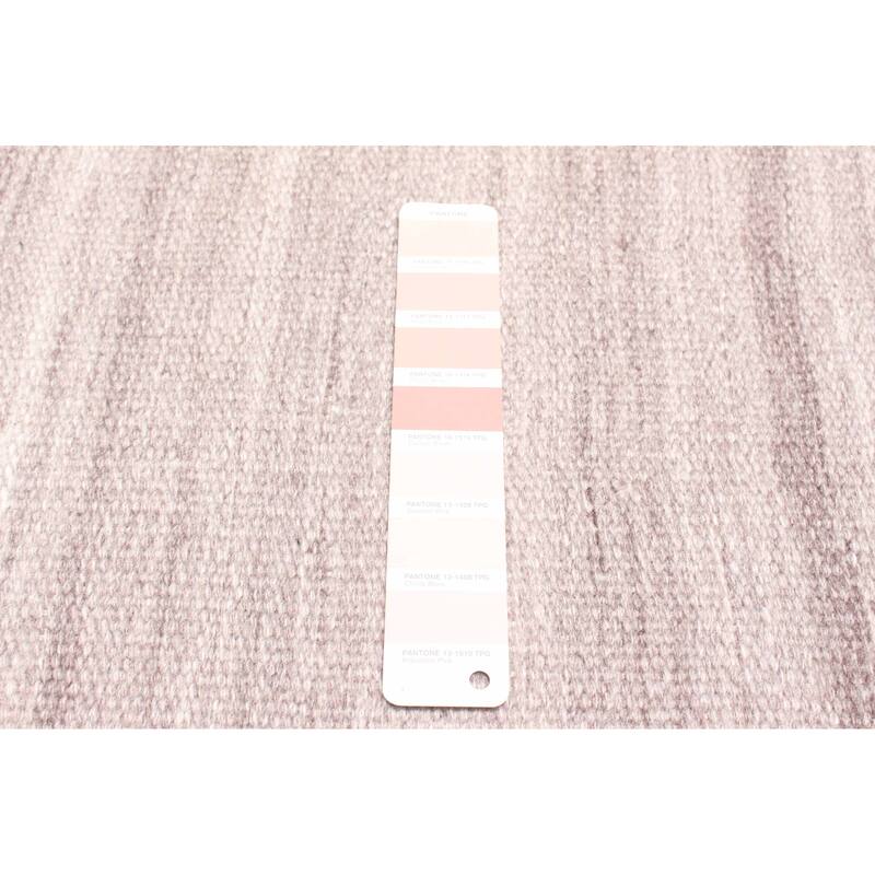 ECARPETGALLERY Flat-Weave Ankara FW Chocolate Wool Kilim - 5'2 x 7'7