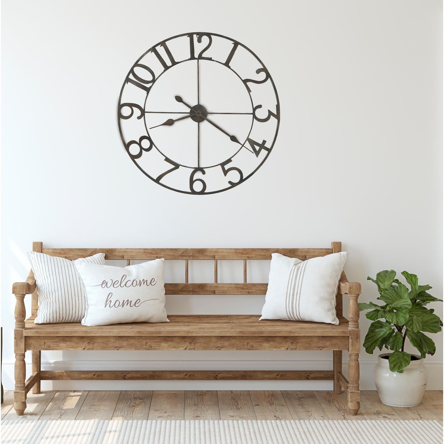 Howard Miller Artwell Metal Wall Clock