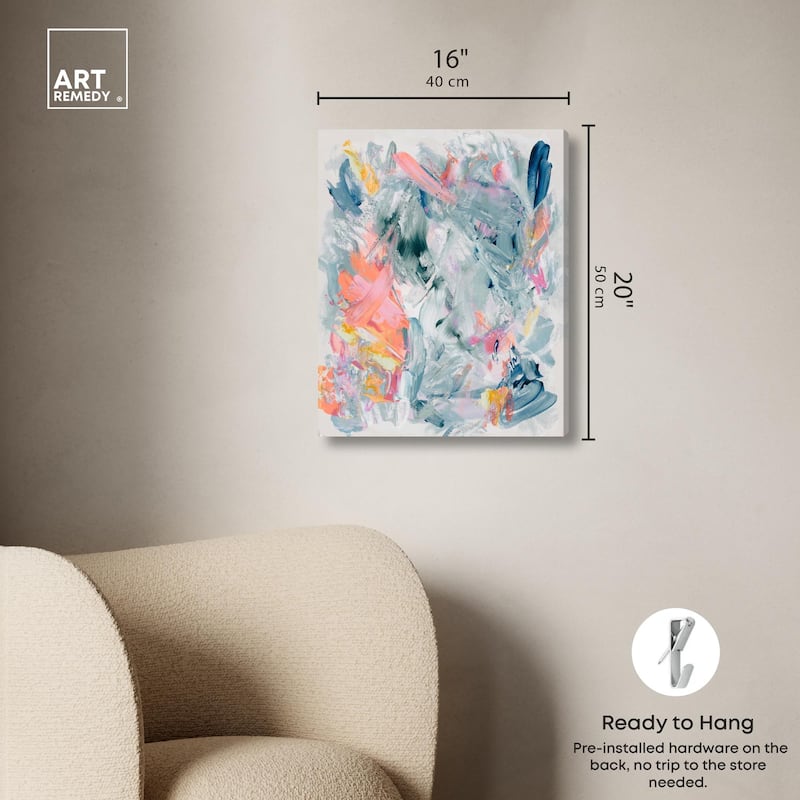 Mark of Creation II Canvas by Art Remedy, Gallery Wrapped