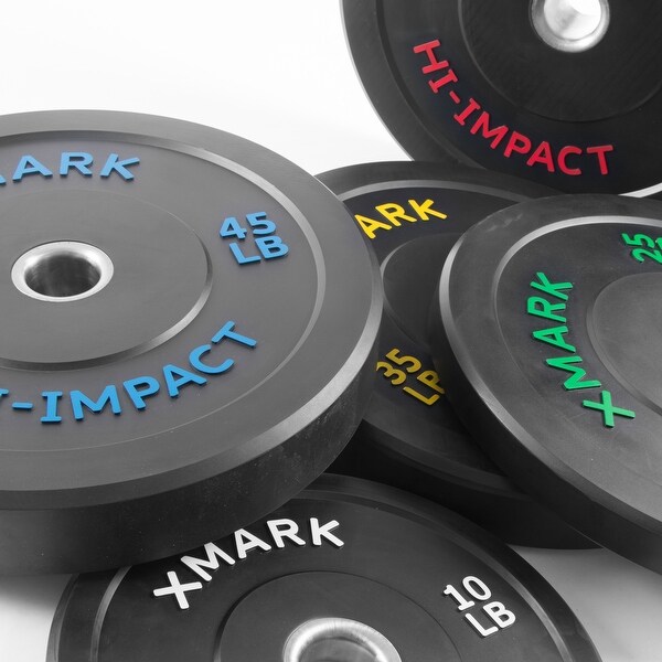 190 lb bumper plate set