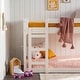 preview thumbnail 5 of 23, Walker Edison Modern Solid Wood Twin Low Bunk Bed