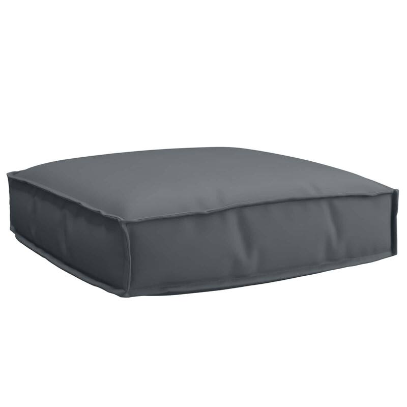 vidaXL Cushion 23.62 x 23.62 x 4.72 in Oxford Fabric - 23.62 x 23.62 x 4.72 in - Anthracite