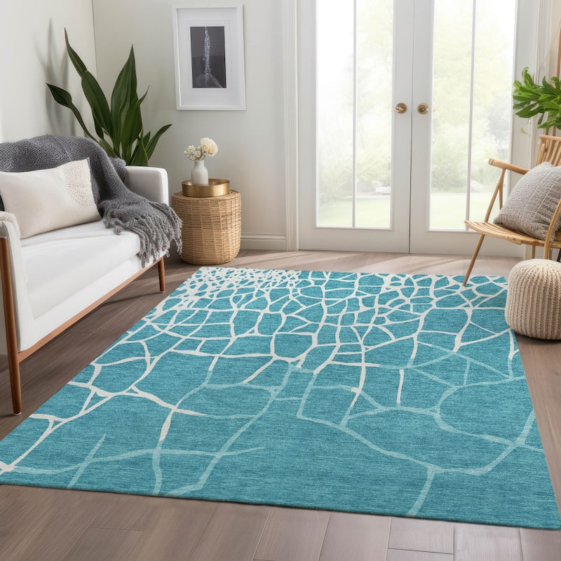 Premium Washable Super Soft Contemporary Webby Mayfield Rug