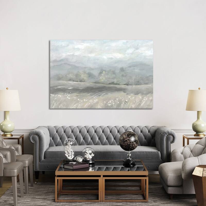 iCanvas "Country Meadow Landscape Neutral" by Cynthia Coulter Canvas Print