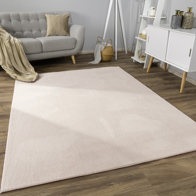 Washable Area Rug Soft Touch & Knotted Look