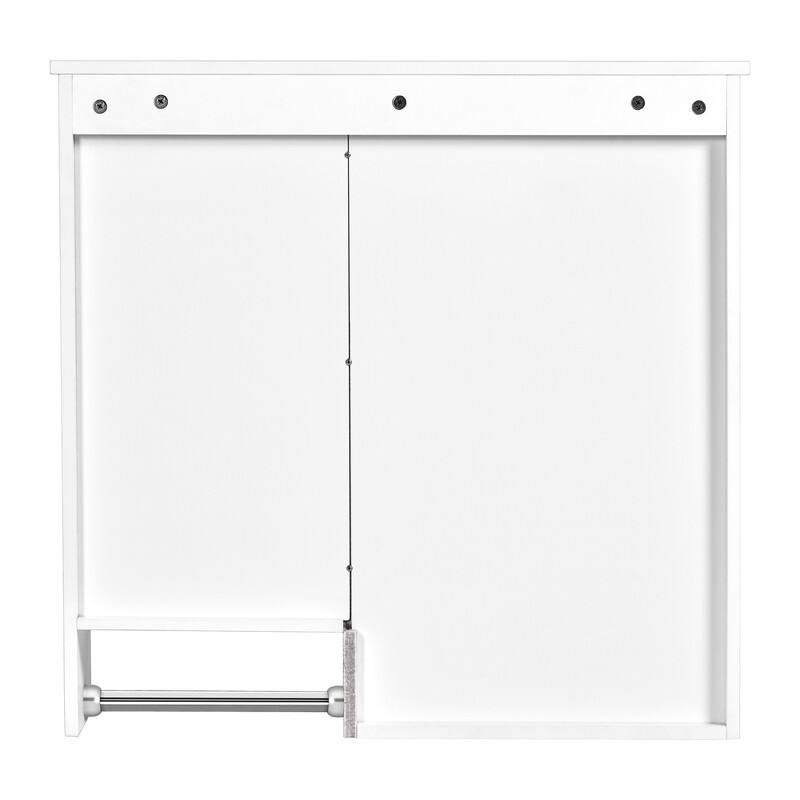 29"x 28" Modern Wall Mounted Bathroom Medicine Cabinet
