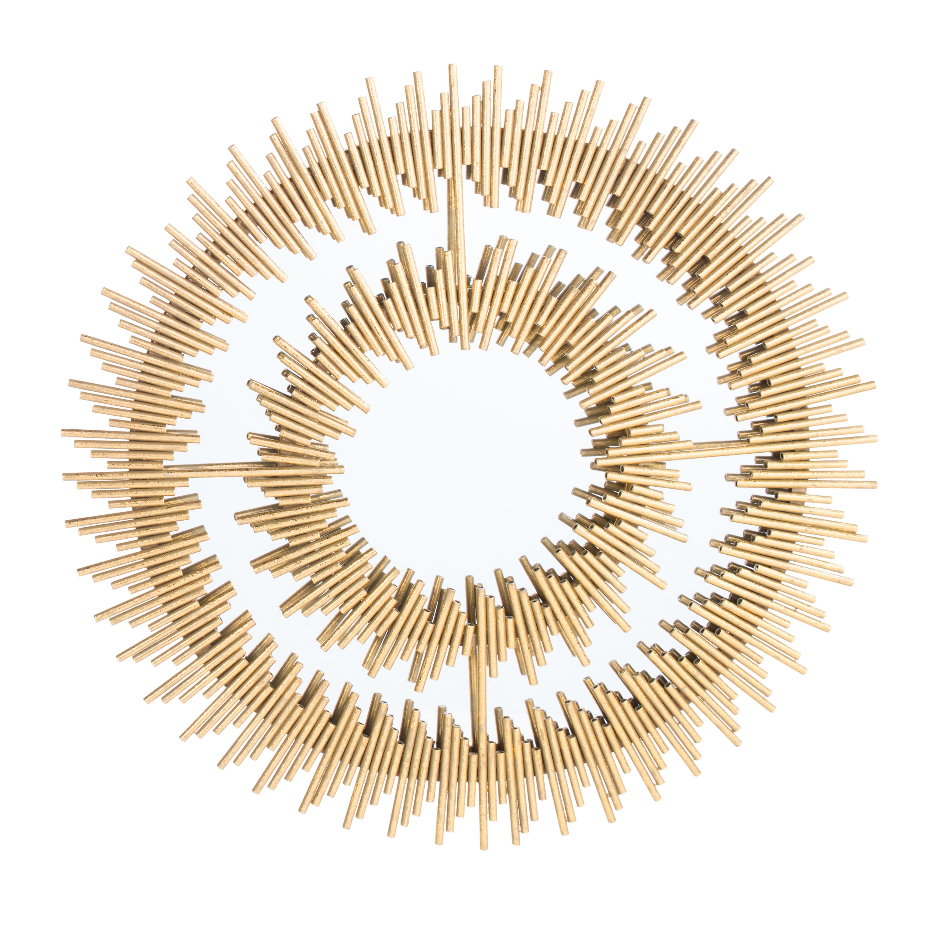 SAFAVIEH Nataly 28-inch Gold Round Mirror - 28" W x 1.5" L x 28" H - 28Wx2Dx28H