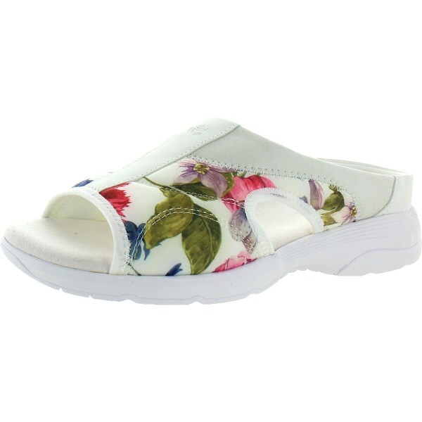 easy spirit womens white sandals