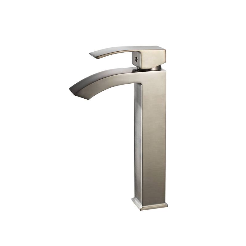 Noya Single High-Handle Hole Lever Vessel Bathroom Faucet