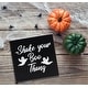preview thumbnail 2 of 2, Shake Your Boo Thang Ghost Block Halloween Shelf Sitter Centerpiece