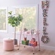 preview thumbnail 13 of 58, Rosa Mid-Century 2-Teir Rolling Metal Bar Cart Pink