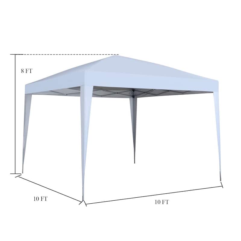Ainfox 10 x 10 ft Pop-Up Party Canopy Tent Gazebo