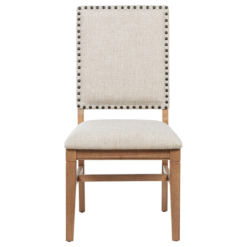 Middleton Upholstered Dining Side Chair Beige (Set of 2) - 20" x 24.25" x 38"
