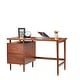 preview thumbnail 12 of 19, Simple Living Margo 2-drawer Mid-century Modern Desk