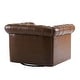 preview thumbnail 6 of 22, Christopher Knight Home - Chesterfield Swivel Club Chair with Deep Button Tufting and 360-Degree Rotation