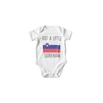 Slovenia - Baby Boy Girl Clothes Infant Bodysuit Funny Cute Newborn