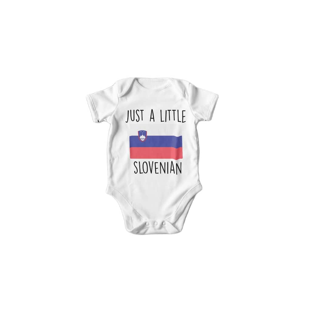 Slovenia - Baby Boy Girl Clothes Infant Bodysuit Funny Cute Newborn