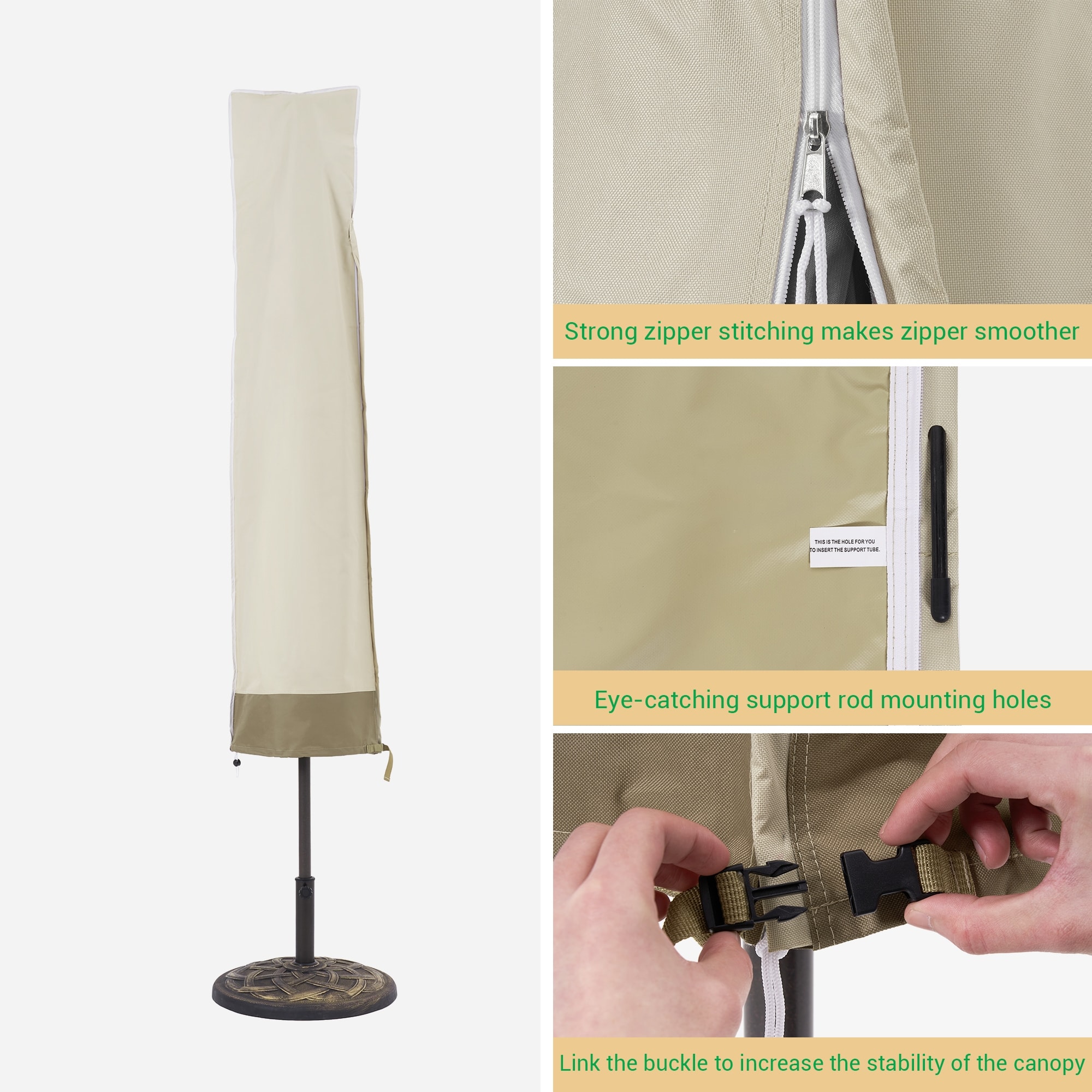 gravitti patio umbrella 9FT with Crank Lift & Tilt CASCO AIROH MODULAR C100 Color:Rabbit Grey Light and Pink Salt OG cast metal housing
