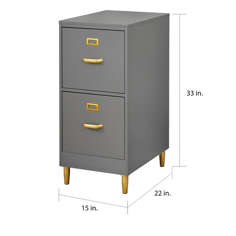 Carson Carrington Erfjord 2-drawer File Cabinet
