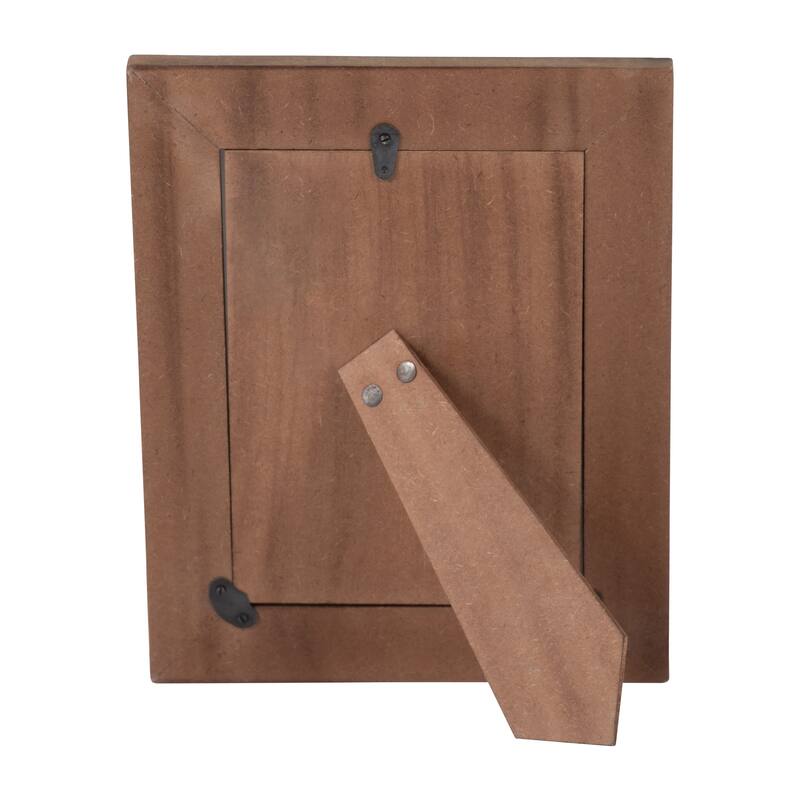 Resin Woven Rectangular Photo Frame - Blue