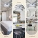 preview thumbnail 32 of 35, Bella Depot 72" Modern Large Ceiling Fan 6-speed Reversible with Dimmable Light and Remote for Family Room