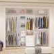 preview thumbnail 24 of 38, 96'' Wide Heavy-duty Closet Organizer, Walk-in Closet System with Drawers and Tower Kit