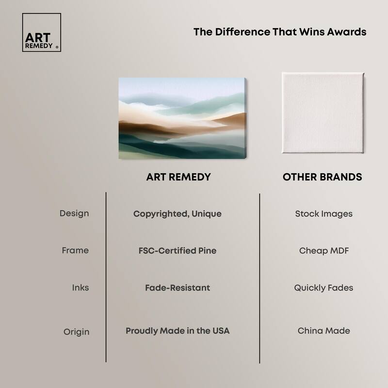 Nuance of the Range I Canvas by Art Remedy, Gallery Wrapped