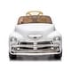 preview thumbnail 36 of 58, Classic Chevrolet 3100 12V Ride On Truck for Kids, Bluetooth, LED Lights, USB, and Parental Remote Control White