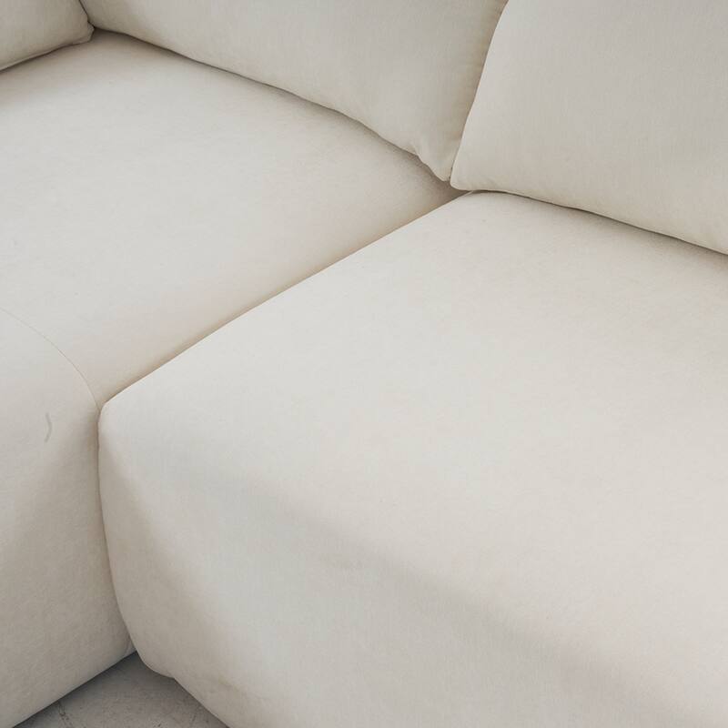 extra large deep modular sofa, cloud sofa 4-person sofa
