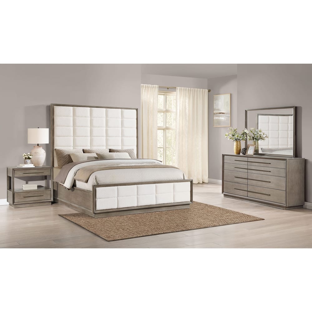 Durango 4-piece Bedroom Set Taupe Oak