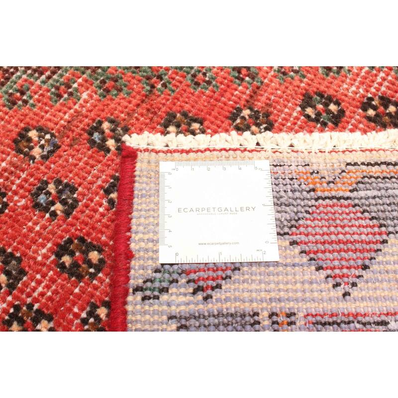 ECARPETGALLERY Hand-knotted Antalya Vintage Red Wool Rug - 4'10 x 6'4