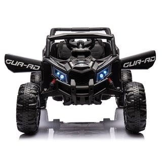 Kids 12V UTV Ride-On with USB Music Player, High-Low Speed, and LED Lights