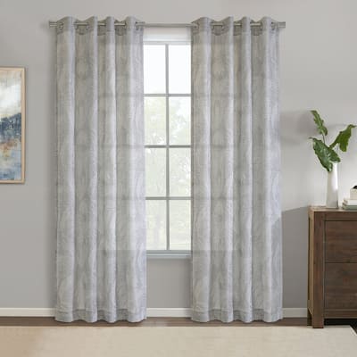 Eleanor Light Filtering Grommet Curtain Panel