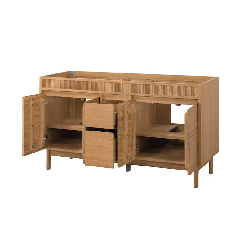 Avanity Kayla Bathroom Vanity Only in Natural Teak