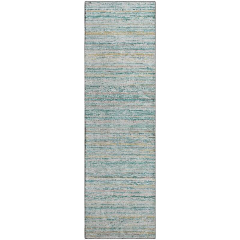 Premium Washable Super Soft Ombre Stripes Mayfield Rug