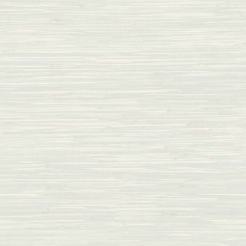 Chesapeake Grassweave Aqua Imitation Grasscloth Wallpaper