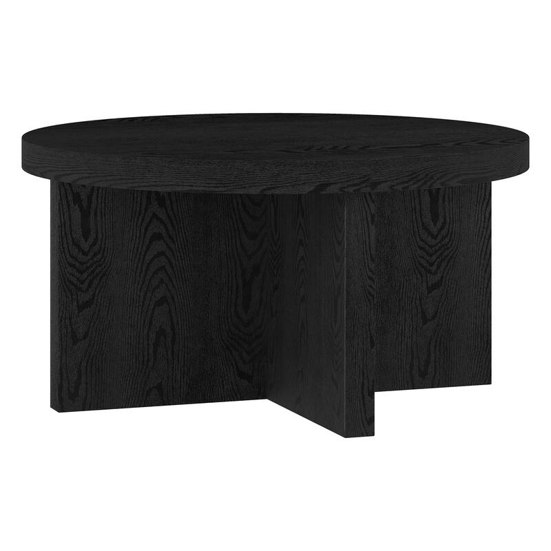 Elna 33" Wide Round Coffee Table - 33" Wide