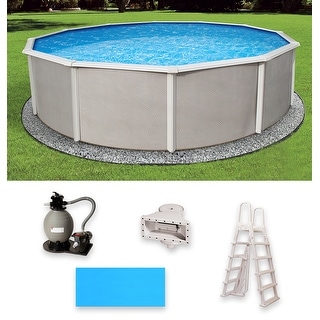 round 48 inch deep pool