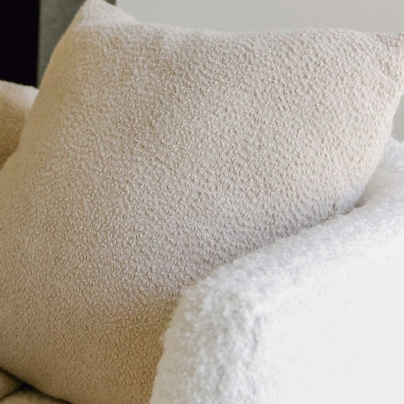 Jennifer Adams Boucle Decorative Pillow - 22" x 22" - Oatmeal