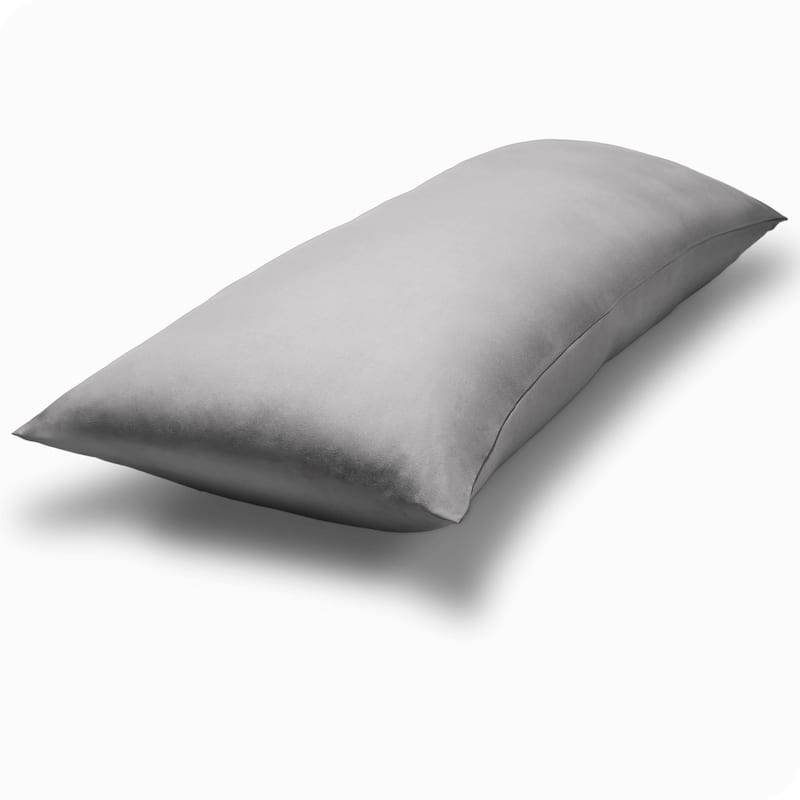 Bare Home Microfiber Body Pillow Cover with Zipper Closure
