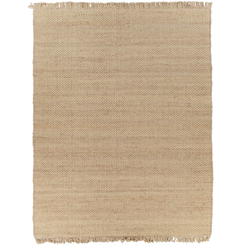 Hand-Woven Montana Solid Jute Rug - 8' x 10'