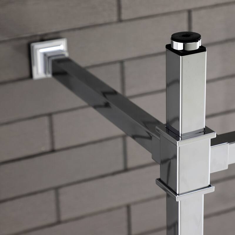 Kingston Brass Fauceture Stainless Steel Console Sink Legs