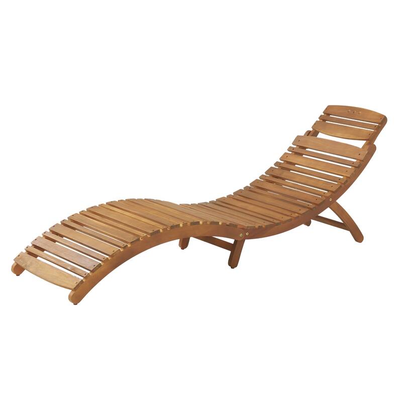 Lahaina Acacia Chaise Lounges (Set of 2) by Christopher Knight Home