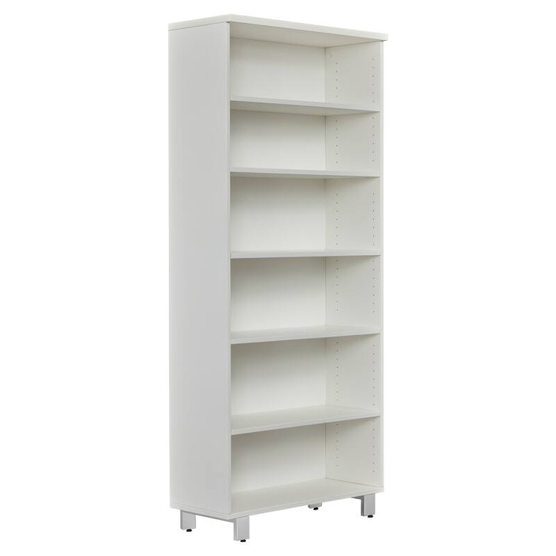 Rye Studio Tivoli Contemporary Open Bookcase with 6 Shelves