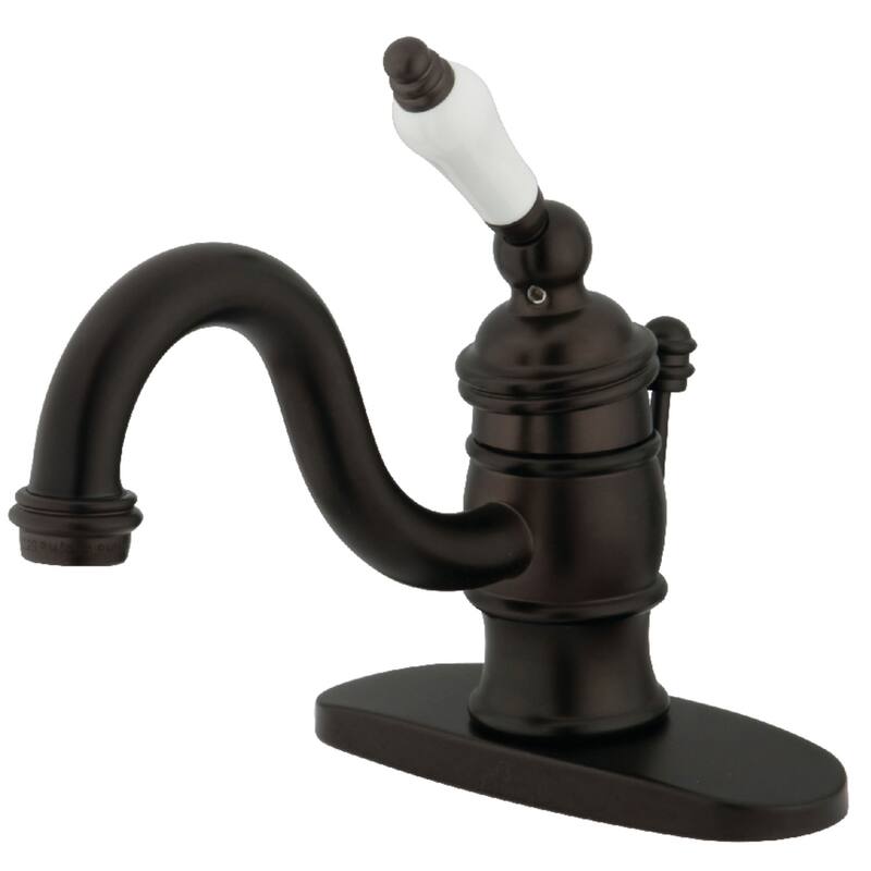 Victorian 4 in. Centerset 1-Handle Bathroom Faucet - Oil Rubbed Bronze