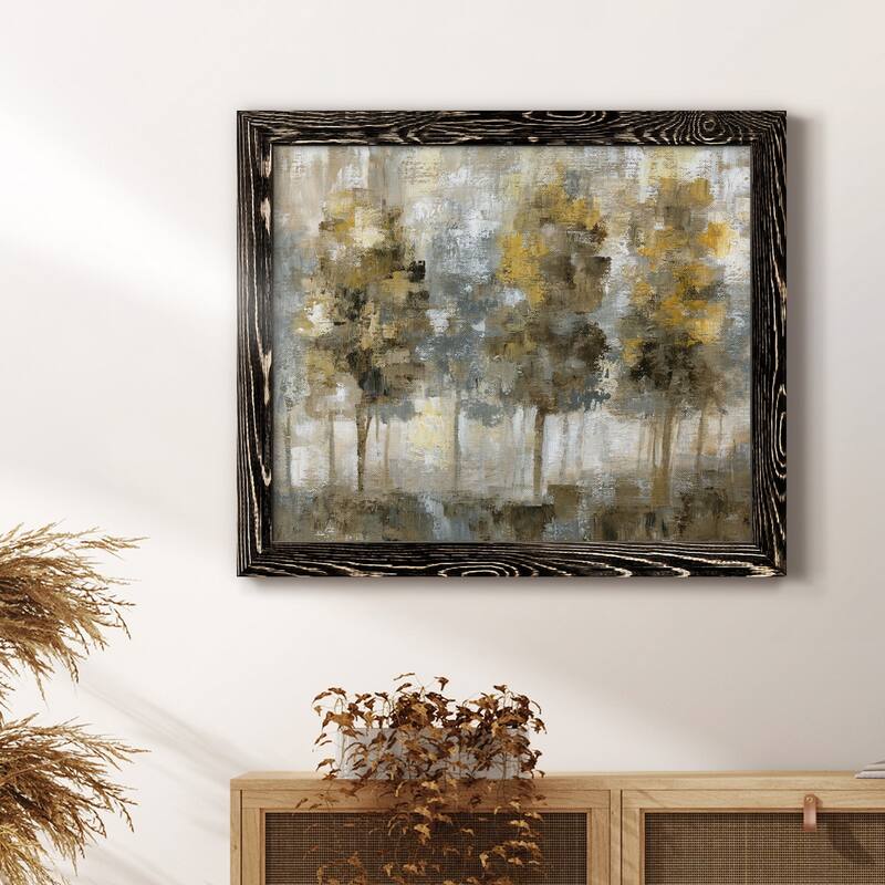 Linen Trees-Premium Framed Canvas - Ready to Hang
